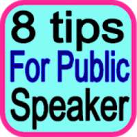 8 tips For Public Speaker on 9Apps