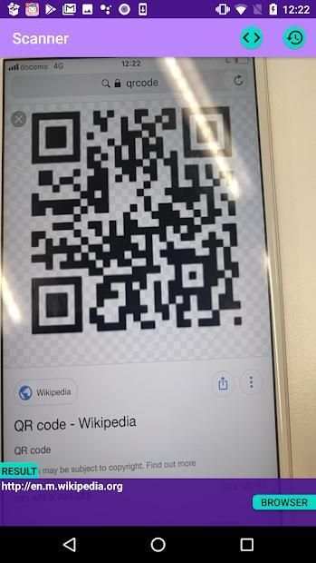 Scanner screenshot 3