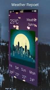 Transparent Weather Widget screenshot 2