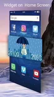 Transparent Weather Widget screenshot 1