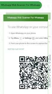 Whatapp Web Scanner For Whatapp स्क्रीनशॉट 1