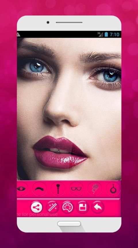 Beauty Face Makeup Photo Editor screenshot 1