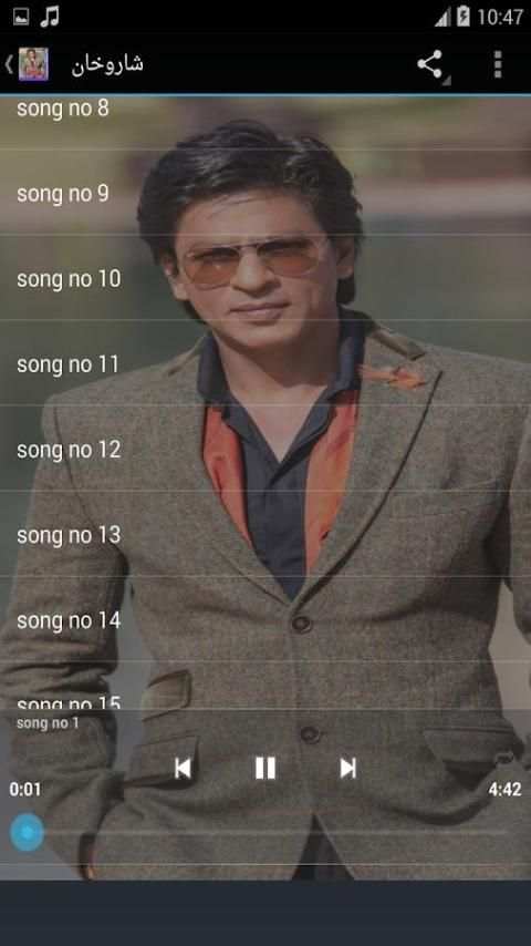 بدون نت_شاروخان Shahrukh Khan Songs screenshot 4