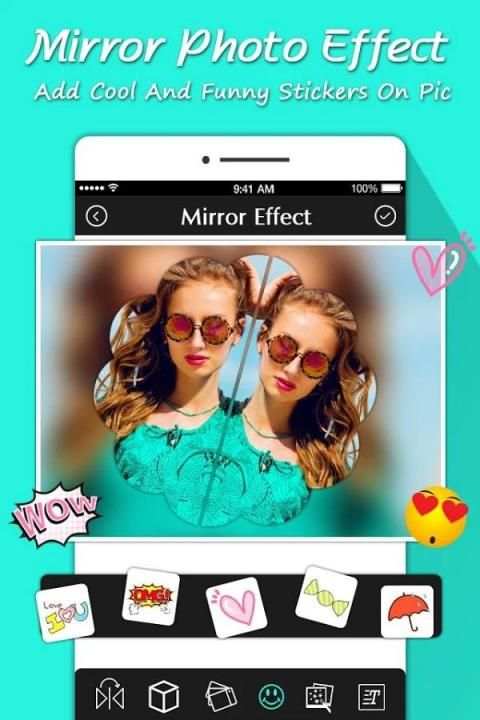 Mirror Photo Effect : Mirror Reflection Photo Edit screenshot 3