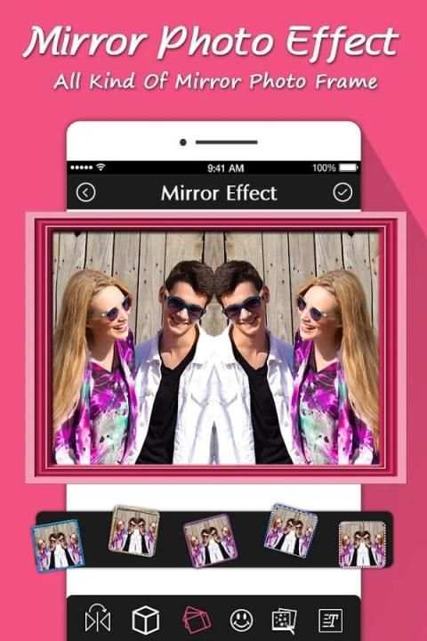 Mirror Photo Effect : Mirror Reflection Photo Edit screenshot 4