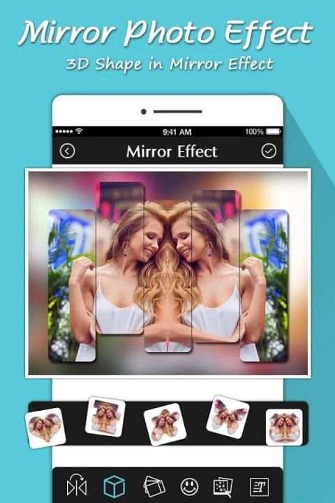 Mirror Photo Effect : Mirror Reflection Photo Edit screenshot 5