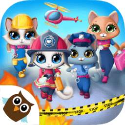 Kitty Meow Meow City Heroes - Cats to the Rescue!