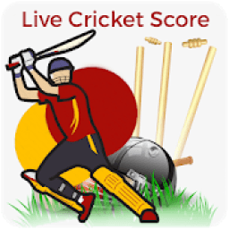 Live Cricket Score &amp; News आइकन