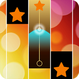 Orange Star Piano Tiles icon