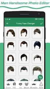 Handsome Man : Man Hair Styles Photo Editor screenshot 1