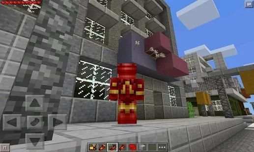 Mod Iron Hero for MCPE screenshot 1