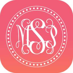 Monogram It - Monogram Wallpaper Backgrounds Maker