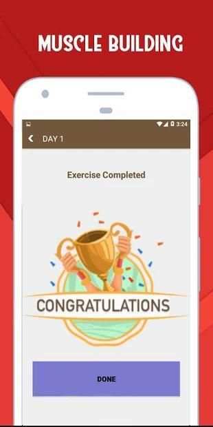 Build Muscle - Home Workout screenshot 1