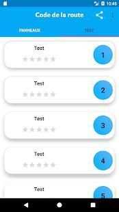 Test signalisation routière France screenshot 5