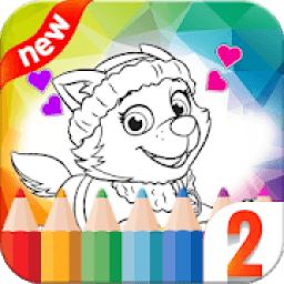 ikon Coloring Paw Patrol Game