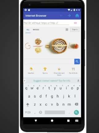 Compact Web Browser screenshot 2