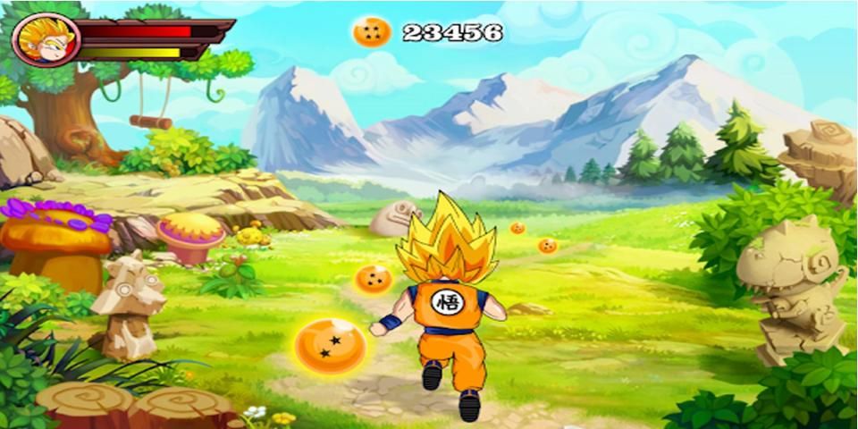 Subway Goku Dash Ultimate स्क्रीनशॉट 1