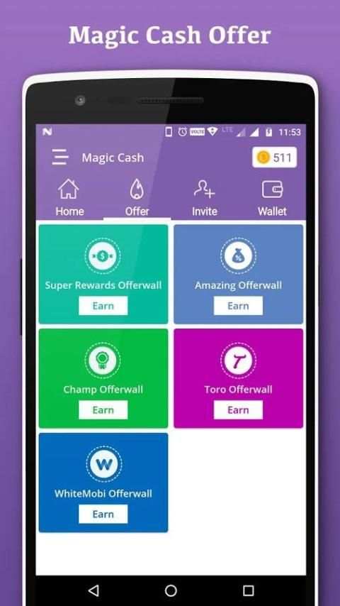 Magic cash - Earn money and Reward screenshot 4