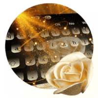 Glittering Rose Keyboard