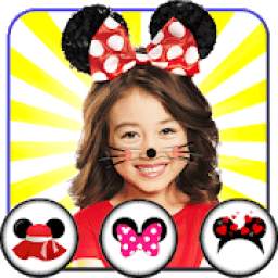 Mickey & Minnie Photo Stickers