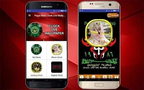 Jam Pagar Nusa Wallpaper Hidup screenshot 1
