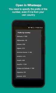 Open in Whatsapp: Open with WhatsApp screenshot 3