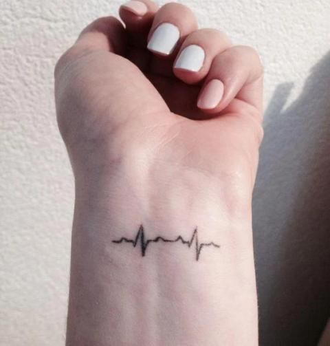 Cris Wonder Ink - Heartbeat ♥🎶 #tattoo #tattoodrawing... | Facebook