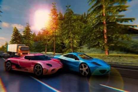 Extreme Car Racing 2019 स्क्रीनशॉट 1