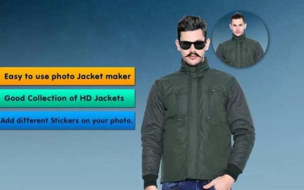 Stylish man jacket suit photo editor 2018 screenshot 4
