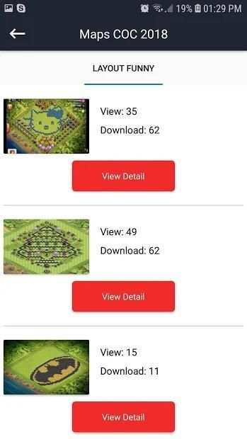 Maps COC 2018 (BEST MAPS) screenshot 1