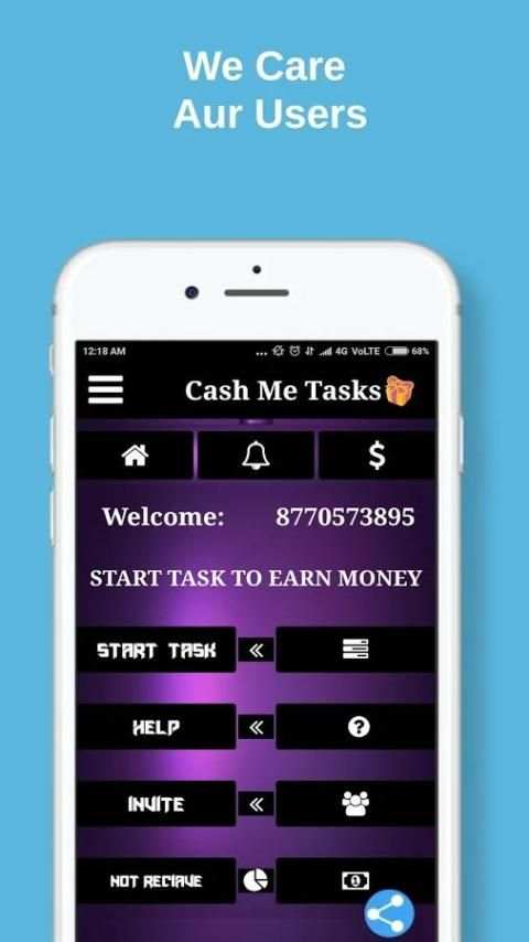 Cash Me Tasks - Earn Daily Paytm screenshot 5