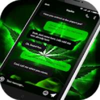 SMS Weed Theme Go Message Free