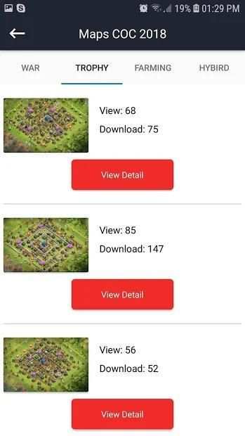 Maps COC 2018 (BEST MAPS) screenshot 2