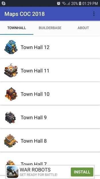 Maps COC 2018 (BEST MAPS) screenshot 6