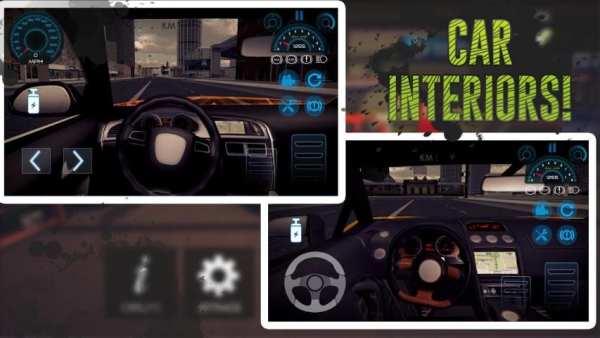 Audi R8 Driving & Drift Simulator स्क्रीनशॉट 3