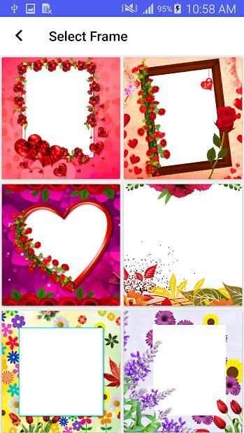 Flower Photo Frames Live wallpaper स्क्रीनशॉट 7