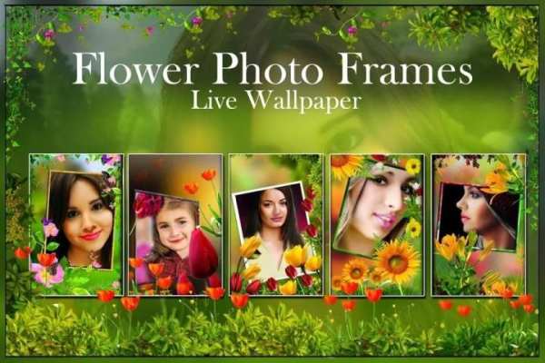 Flower Photo Frames Live wallpaper स्क्रीनशॉट 2