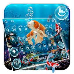 Koi Fish Aquarium Keyboard Theme