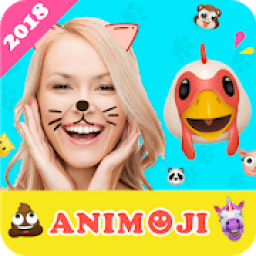 फोनके लिए एनिमोजीएक्स लाइवइमोजी फेस स्वैप इमोटिकॉन आइकन
