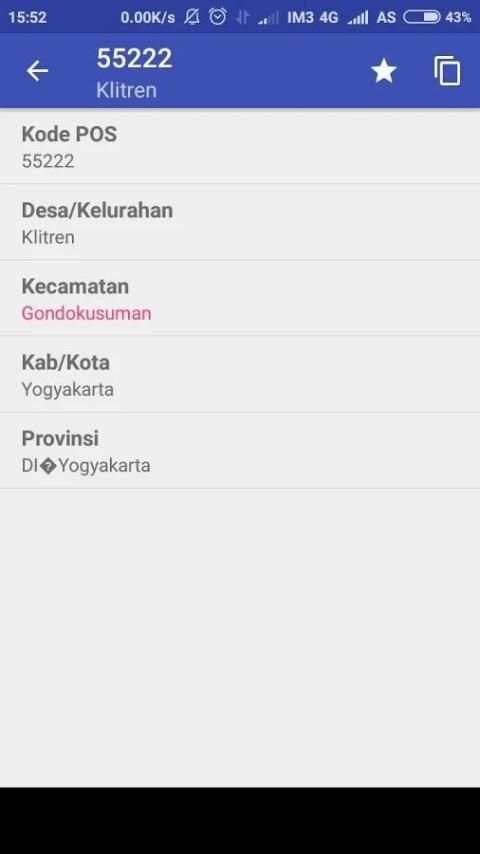 Kode Pos Indonesia Lengkap screenshot 4