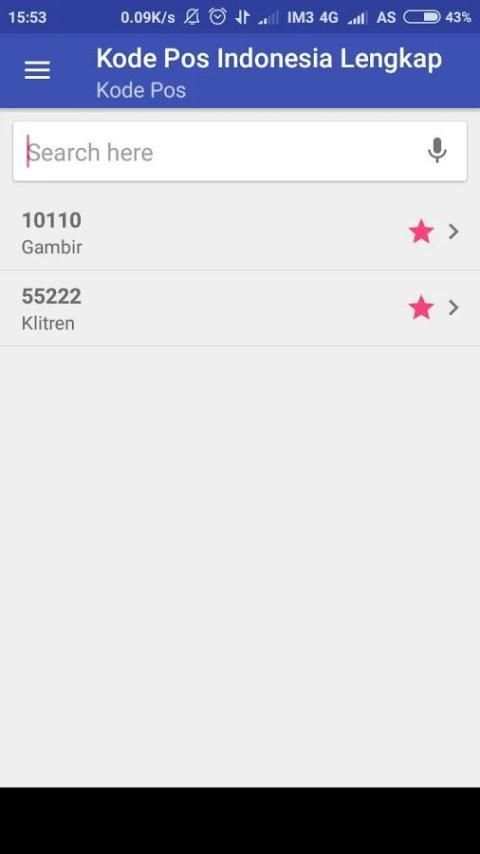 Kode Pos Indonesia Lengkap screenshot 3