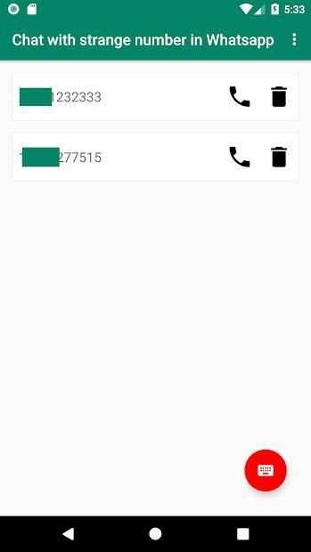 Open Whatsapp Chat screenshot 1
