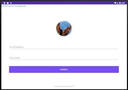 Conservative Connection Messenger screenshot 1