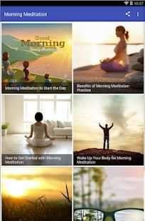 MORNING MEDITATION screenshot 8