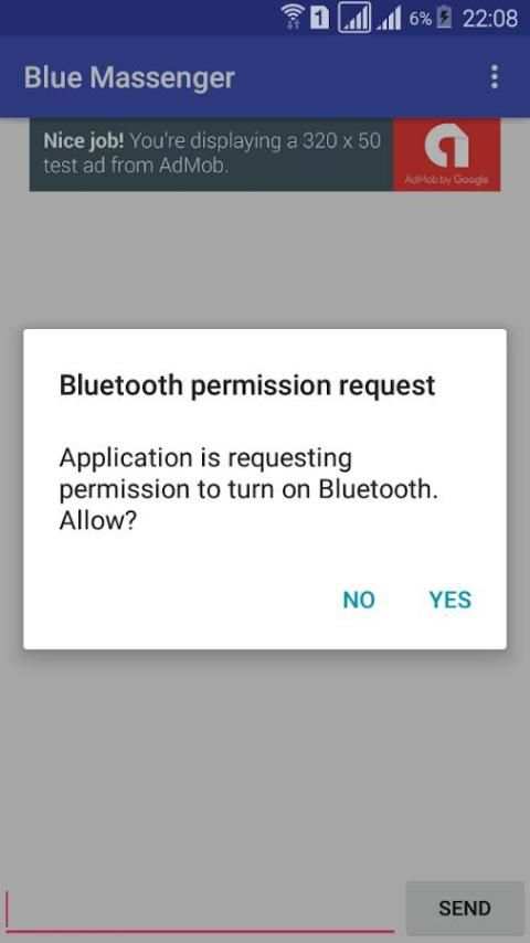 Blue Massenger screenshot 4