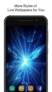 OS flower live wallpaper स्क्रीनशॉट 4