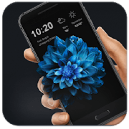 OS flower live wallpaper आइकन