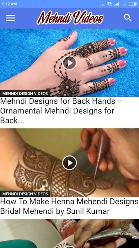 Mehndi Designs: Simple HD - Apps on Google Play