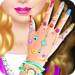 Nail Salon Girl Games icon