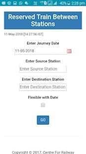 Live Train Status screenshot 1